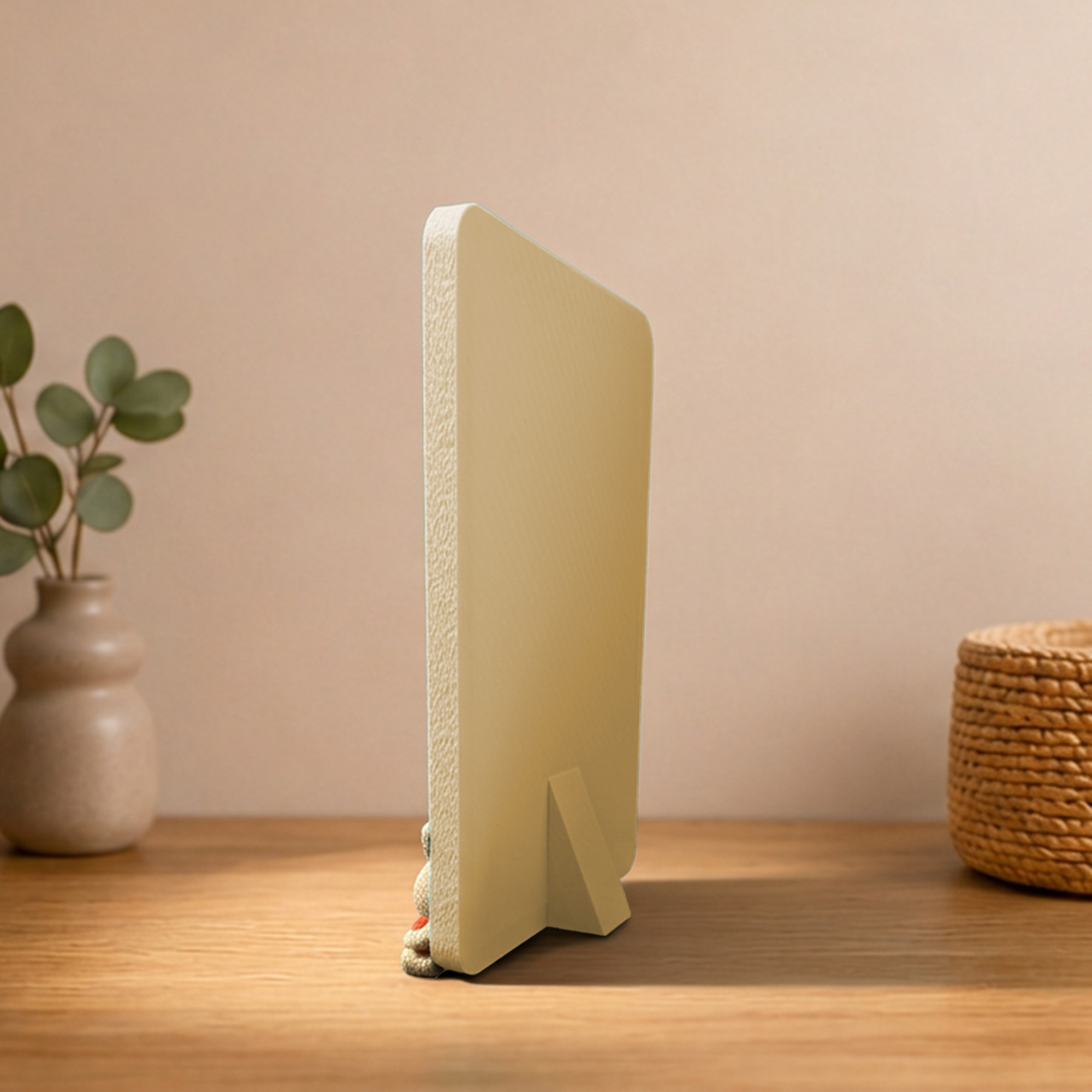 3D Rámik narodenia - Bunny/Beige - personalizovaný – Obrázok 2